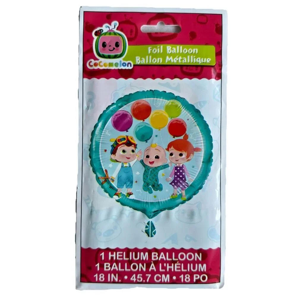 Cocomelon Birthday Party Kit Decorations Favors Tablecloth Bus Balloon Backdrop